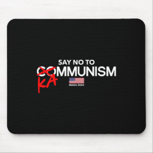 Mousepad Diga Não Ao Kammunismo 2024 Eleições Trump Preside
