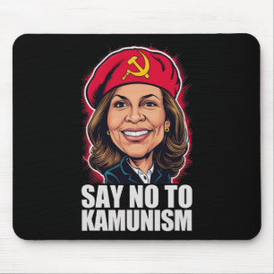 Mousepad Diga Não Ao Kamunismo Votem Trump Vance 2024 Pol E