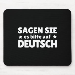 Mousepad Diga Por Favor Em Alemão Professor De Alemão 