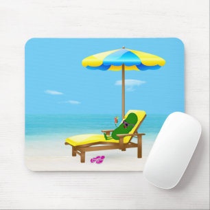 Mousepad Dill Pickle Em Praia