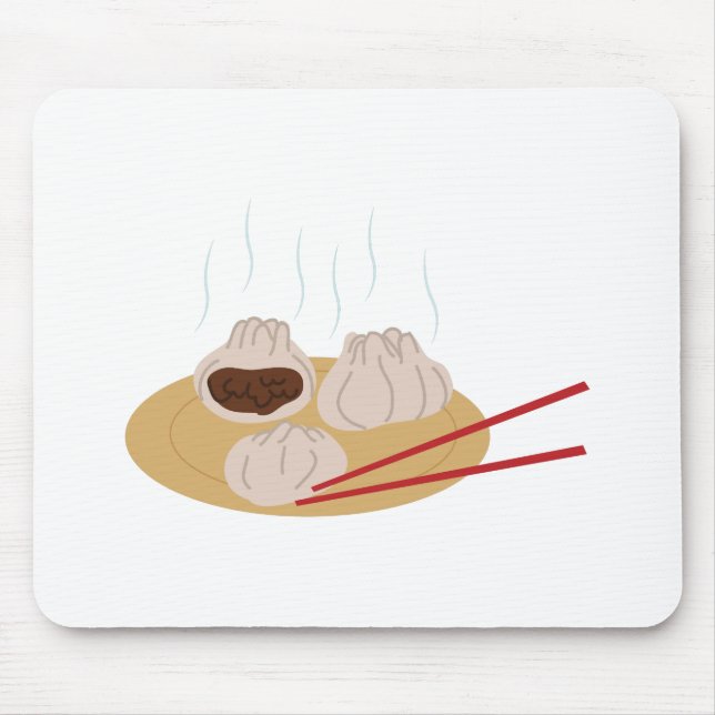 Mousepad Dim Sum húmido (Frente)