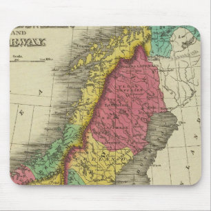Mousepad Dinamarca, Suecia E Noruega