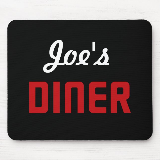 Mousepad Diner do Joe (Frente)