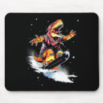 Mousepad Dinosaur T-rex Snowboard Snowboard Snowboarder Win<br><div class="desc">Dinosaur T-rex Snowboard Snowboard Snowboarder Winter</div>