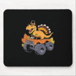 Mousepad Dinosaur Thanksgiving Boys Kids Dino T Rex Monster<br><div class="desc">Dinosaur Thanksgiving Boys Kids Dino T Rex Monster Truck</div>