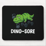 Mousepad Dinosore Funny T-rex Gym Workout<br><div class="desc">Dinosore Funny T-rex Gym Workout</div>