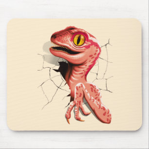 Mousepad Dinossaur Hatching do Velociraptor Realista