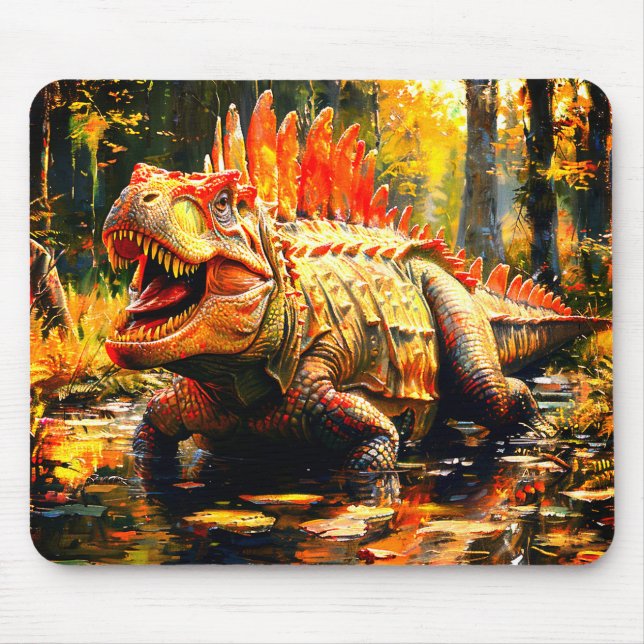 Mousepad Dinossauro Assustador (Frente)