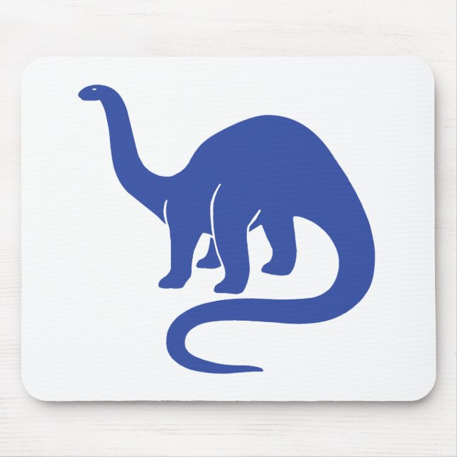 Mousepad Dinossauro - Azul (Frente)