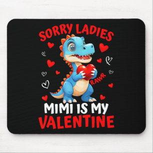 Mousepad Dinossauro Desculpe Senhoras Mimi É Meu Dia dos Na