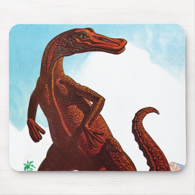 Mousepad Dinossauro do Hadrosaurus (Frente)