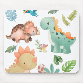 Mousepad Dinossauro fofo 