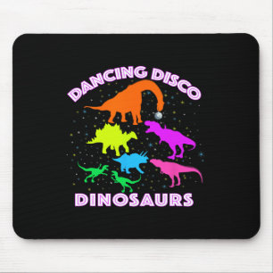 Mousepad Dinossauros Dançando Disco Provam Ser Professor In