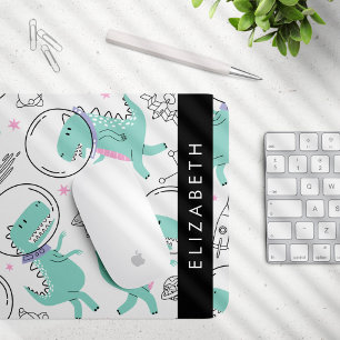 Mousepad Dinossauros Espaciais, Dinossauros Bonitos, Estrel