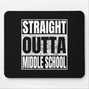 Mousepad Direto do Ensino Médio Cl Divertido 2026 Graduado