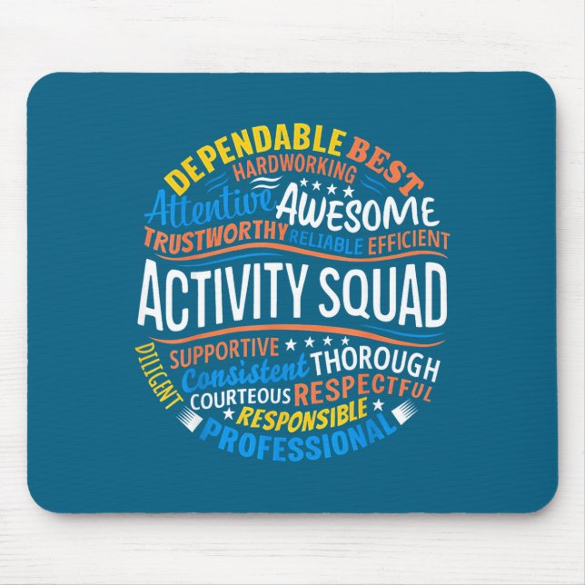 Mousepad Diretor da Semana de Profissionais da Equipe de At (Frente)
