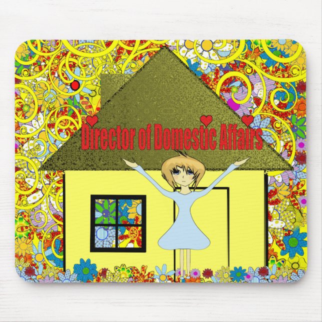Mousepad Diretor de Assuntos Domésticos - - Anime (Frente)