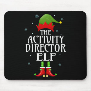 Mousepad Diretor de Atividade Elf Xmas Funny Family Match C
