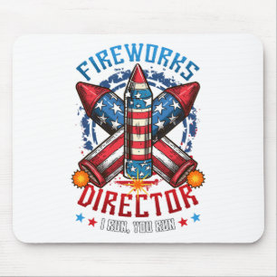 Mousepad Diretor Do Fireworks Eu Lhe Lanço Em 4 De Julho.