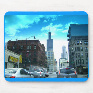 Mousepad Dirigindo pelo centro de Chicago