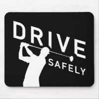 Dirija com segurança - Engraçada citação de Golfer
