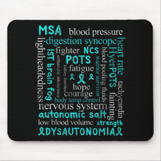 Mousepad Disautonomia Sensibilização Doença com disautonomi