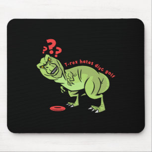 Mousepad Disc Golf T Rex Engraçado Crianças
