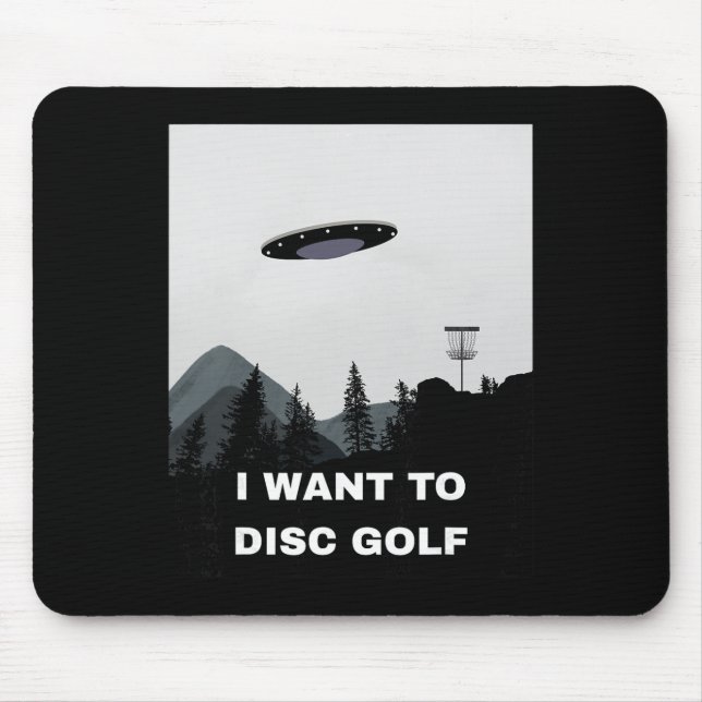 Mousepad Disc Golf Ufo  (Frente)