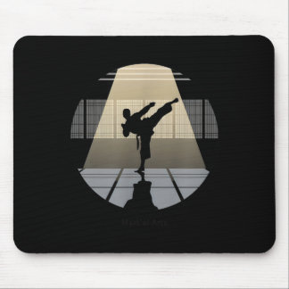 Mousepad Disciplina de Artes Marciais Força Caratê Taekwond