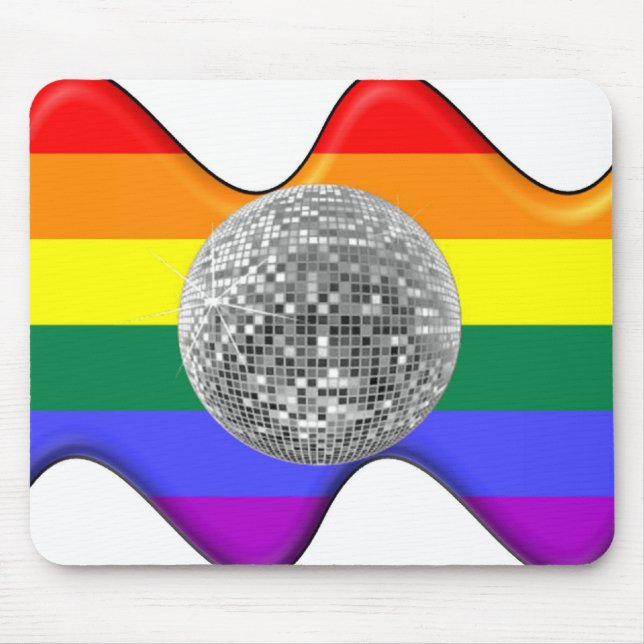 Mousepad Disco alegre (Frente)