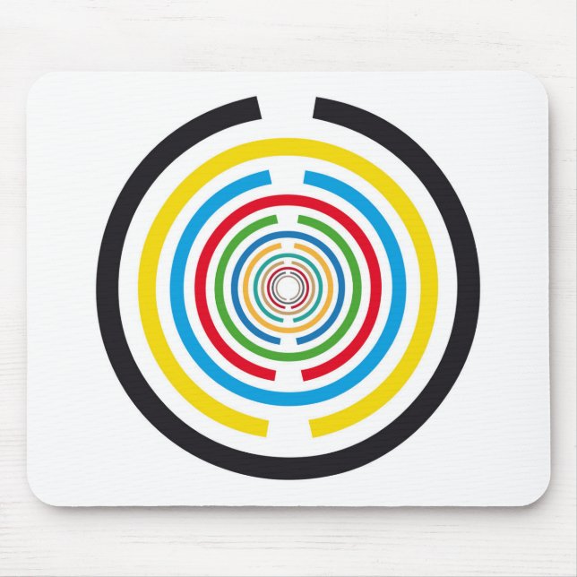 Mousepad Disco de vitalidade Lakhovsky, antena MWO Tesla, e (Frente)