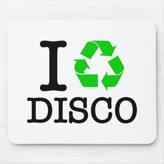 Mousepad Disco do Reciclar (Frente)