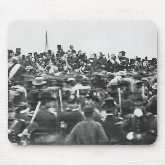 Mousepad Discurso de Abe Lincoln em Gettysburg: Fim da Guer (Frente)