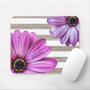 Mousepad Dísias Cachorras Linhagens Brancas de Madeira Adi