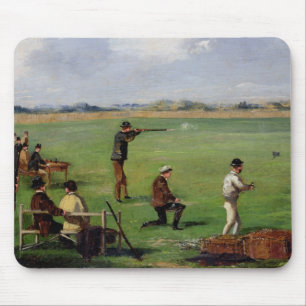 Mousepad Disparar (óleo no papel)