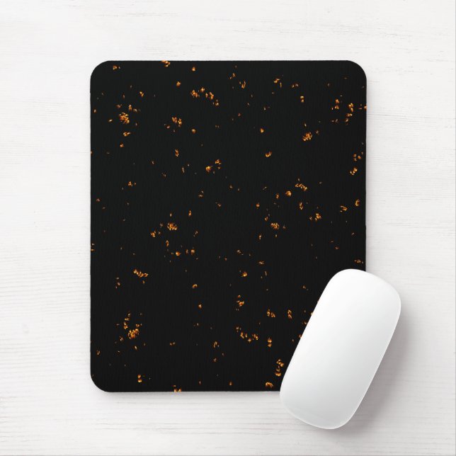 Mousepad Disparos De Fogo Sobrepõem Sua Foto Queimando Cinz (Com mouse)