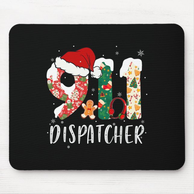 Mousepad Dispatcher Natal 911 (Frente)