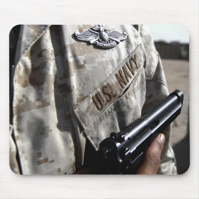 Mousepad Dispositivo de Guerra da Força Marinha da Frota (Frente)