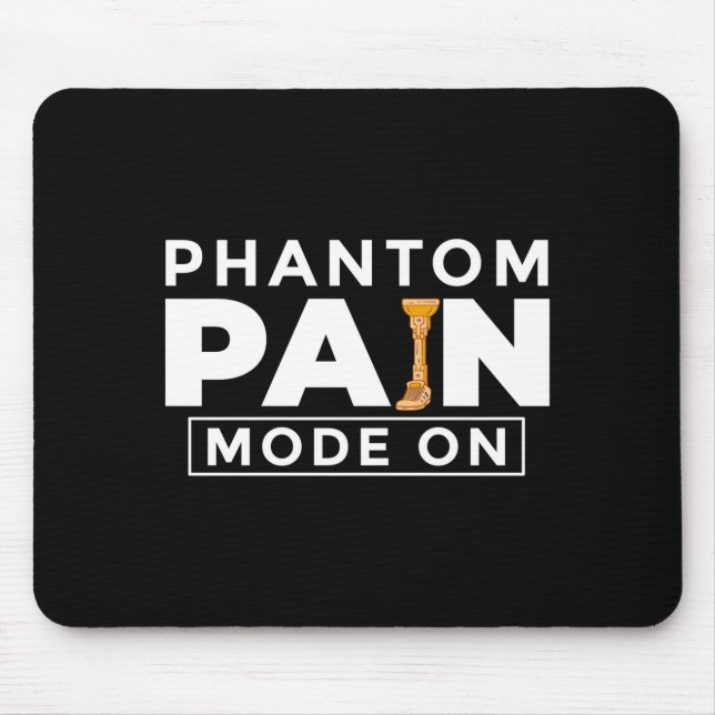 Mousepad Dispositivo protético de perna perna de pau - pegu (Frente)