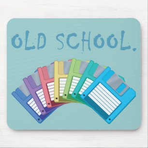 Mousepad disquetes antigos da escola