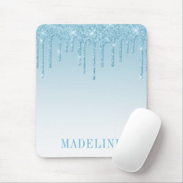 Mousepad Dissipador de Luminosas Azuis Ligeiras e Moídas Mo