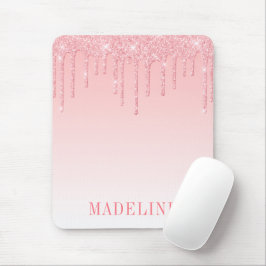 Mousepad Dissipador Luminoso Rosa, Tendente Modestável Mode