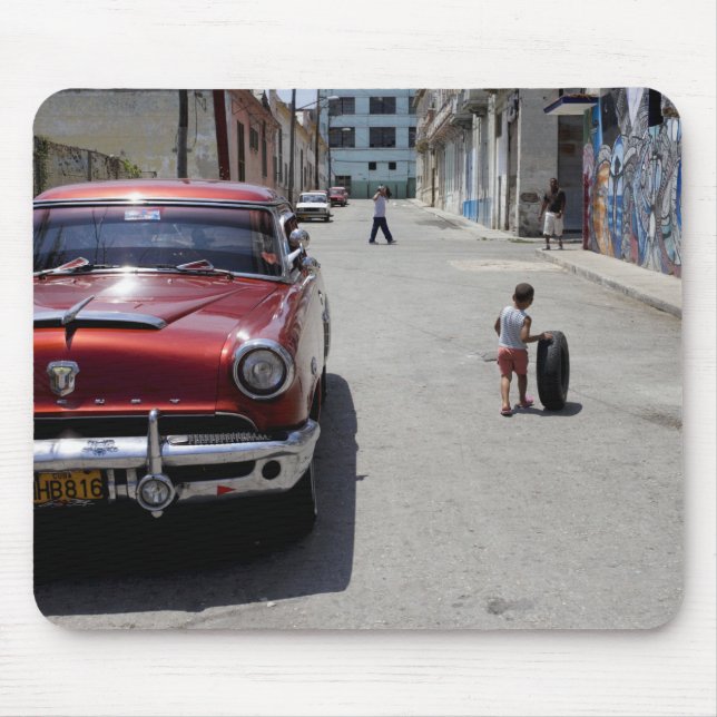 Mousepad distrito africano de Hamel, Havana, Cuba, UNESCO (Frente)
