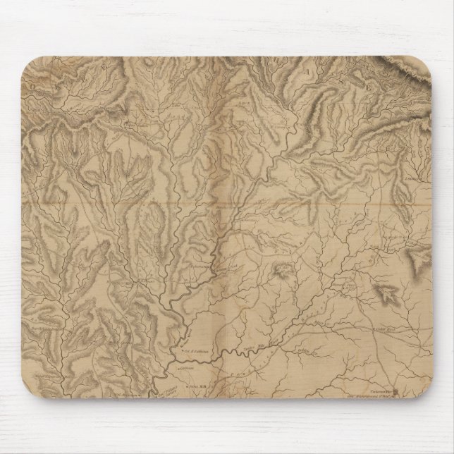 Mousepad Distrito de Pendleton, Carolina do Sul (Frente)