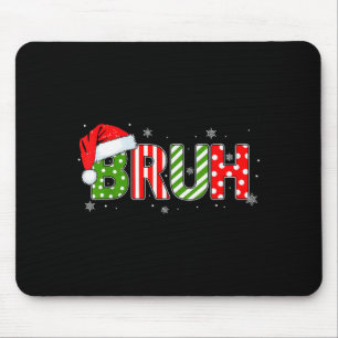 Mousepad Dito engraçado de meme Bruh Cumprimento Bro Adoles