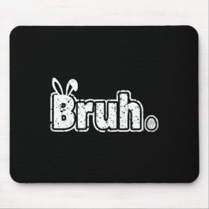 Mousepad Dito engraçado de meme Bruh Saudação Bro Adolescen