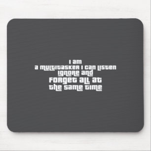 Mousepad Ditos Engraçados Pessoas Homens Mulheres Piada Sar
