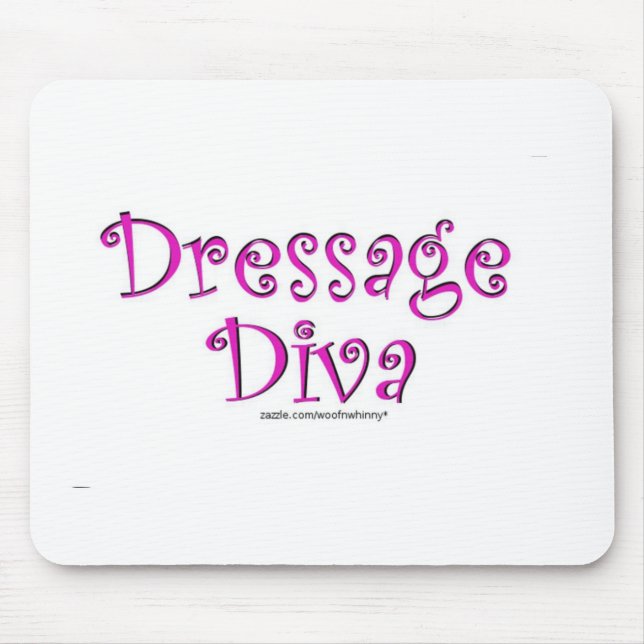 Mousepad Diva do adestramento (Frente)