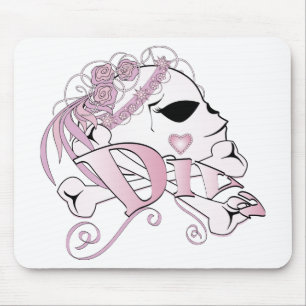 Mousepad Diva Skull