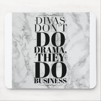 Mousepad Divas Não Fazem Drama, Eles Fazem Bocal